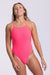 Jackson Swim Onesie - Hot Pink